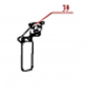 Transparent plastic pedal