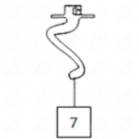 KNEADING HOOK FOOD PROCESSOR - CU001134