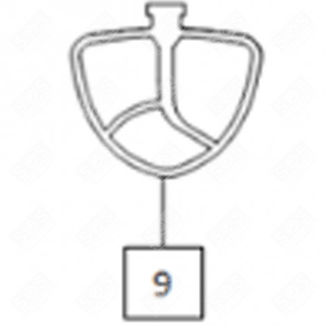 BEATER WHISK FOOD PROCESSOR - CU001136