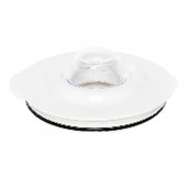 White blender lid