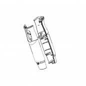 Front and rear housing