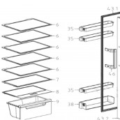 Vegetable bin (reference 9)