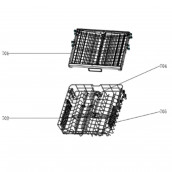 Upper basket (reference number 702)