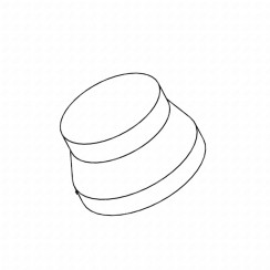 Plastic adapter 150-200