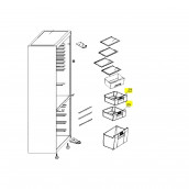 Upper drawer or central