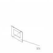 Outer glass (reference 26)