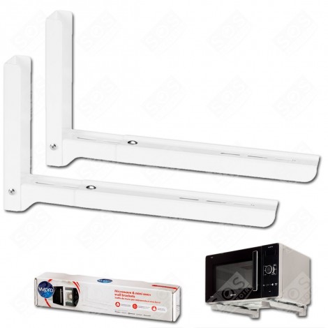 WALL BRACKET MBR100 FOR MICROWAVE OVENS OR OVENS MICROWAVE OVENS - 484000008604