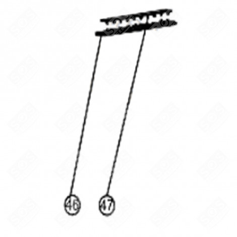 VEGETABLE DRAWER REFRIGERATOR, FREEZER - FR005555