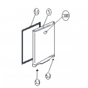 Freezer Door Gasket (mark 5.1)