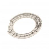 Door panel with porthole