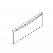 Central drawer front panel