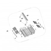 Upper basket (reference 350)