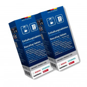 2-pack of boxes of 6 original TASSIMO descaling tablets