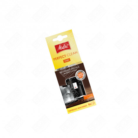ORIGINAL SET OF 4 CLEANING TABLETS PERFECT CLAN (1.8 G) COFFEE MACHINE, ESPRESSO - 6762481