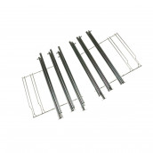 Telescopic rails
