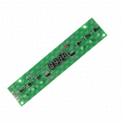 Electronic card, interface