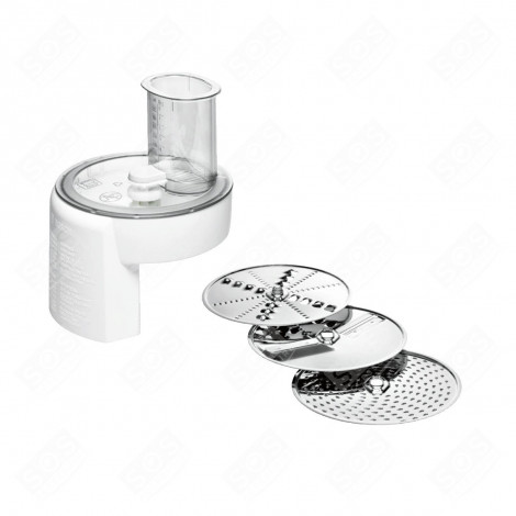 GRATING AND SLICING BOWL SET WITH 3 DISCS FOOD PROCESSOR - 12018138, MUZ4DS4