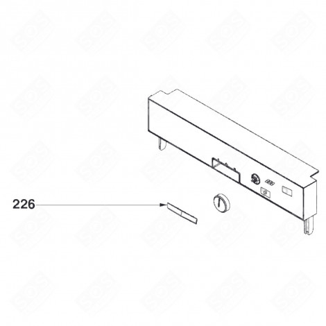 HANDLE KNOB DISHWASHER - 32X4688