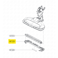 Brush holder, nozzle (ref meg076)