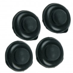 Rubber pan stand end cap (set of 4)