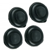 Rubber pan stand end cap (set of 4)