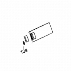 Closing spring of the hatch (mark 138)