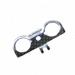 Low hinge fixing