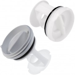 Set of 2 drain filter caps