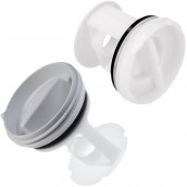 Set of 2 drain filter caps