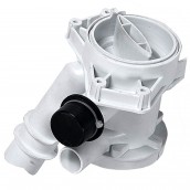 Pump body with filter