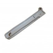 Left rail of upper bin