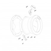 Frame of porthole reference 62