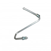 Straight front supply pipe