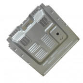 Oven rear wall protection