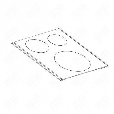 VITROCERAMIC TOP ELECTRIC / GAS HOBS - 190263223