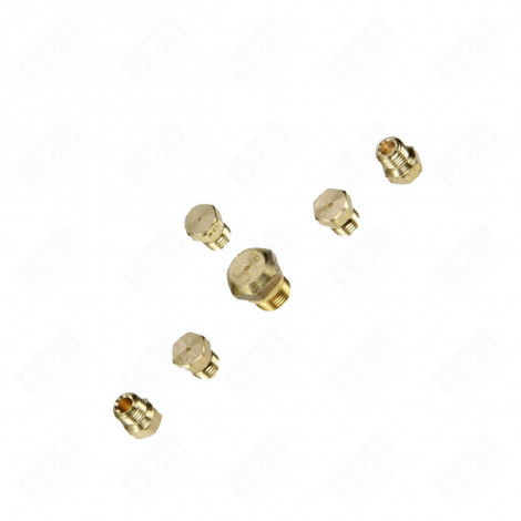 BUTANE GAS NOZZLE SET X 6 GAS / ELECTRIC OVENS - 774029300