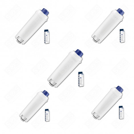 SET OF 5 SOFT WATER FILTER MODELS ECAM COFFEE MAKER, ESPRESSO - 5513292811