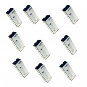 Set of 10 water softener filters models ECAM