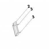 Oval handle screw cover (mark 3)