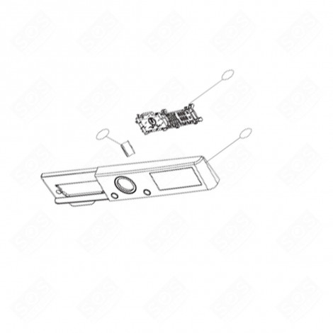 CONTROL PANEL WASHING MACHINES - AGL30063808