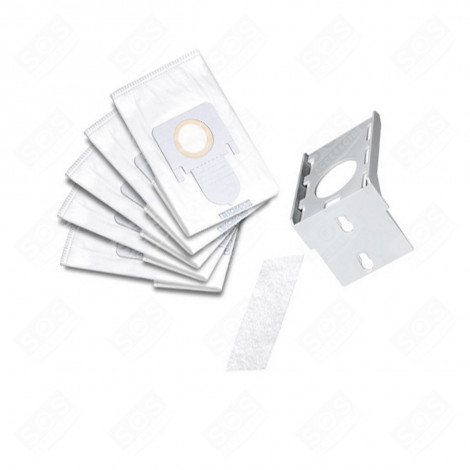 BOX OF 5 BAGS + 1 FILTER + 1 BAG HOLDER VACUUM CLEANER  - 787274