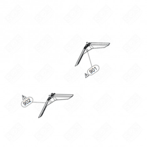 STRAIGHT FOOT, REFERENCE 902 TELEVISIONS / TVS - AAN77369696