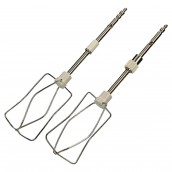 Set of 2 whisks for beater