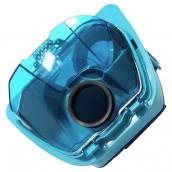 Complete blue dust tank