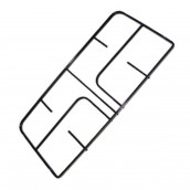 Right burner grid