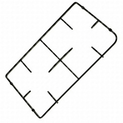 Right burner grid