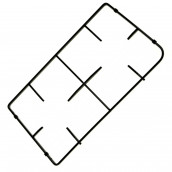 Right burner grid