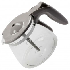 Coffee pot with grey lid