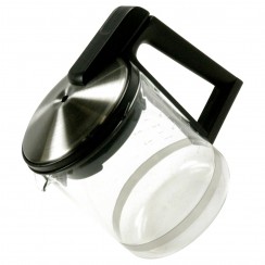 Coffee pot with filter and lid