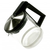 Coffee pot with filter and lid